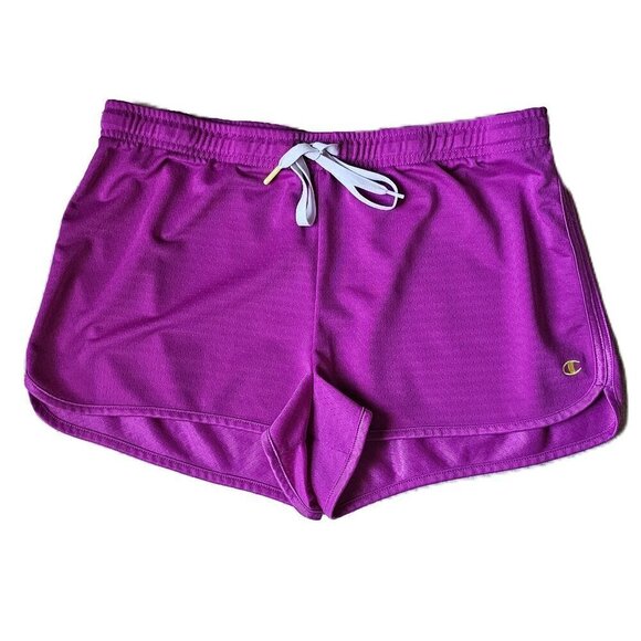 Champion Pants - Barbiecore Champion purple athletic running mini perforated shorts Size L